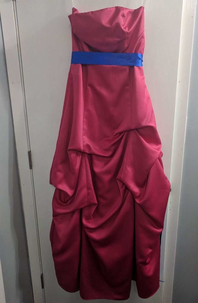 Pink bridesmaid/prom dress